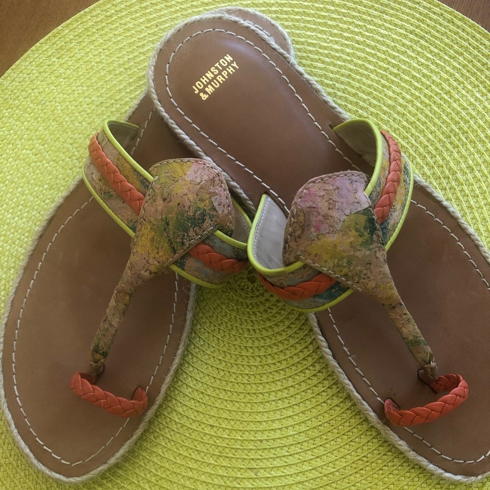 Johnston & Murphy Sz 8.5 Sandals